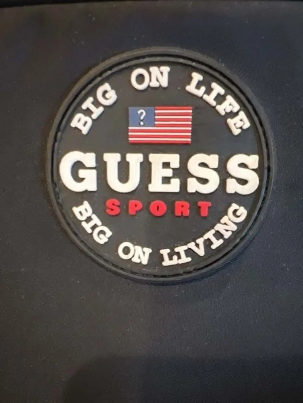 Guess Sport Big On Life Black Sling Crossbody Bag Y2K